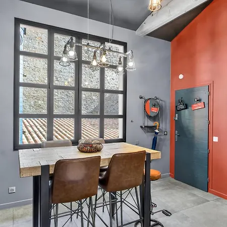 Apartmán Loft Industriel - Proche Palais - Centre Cannes